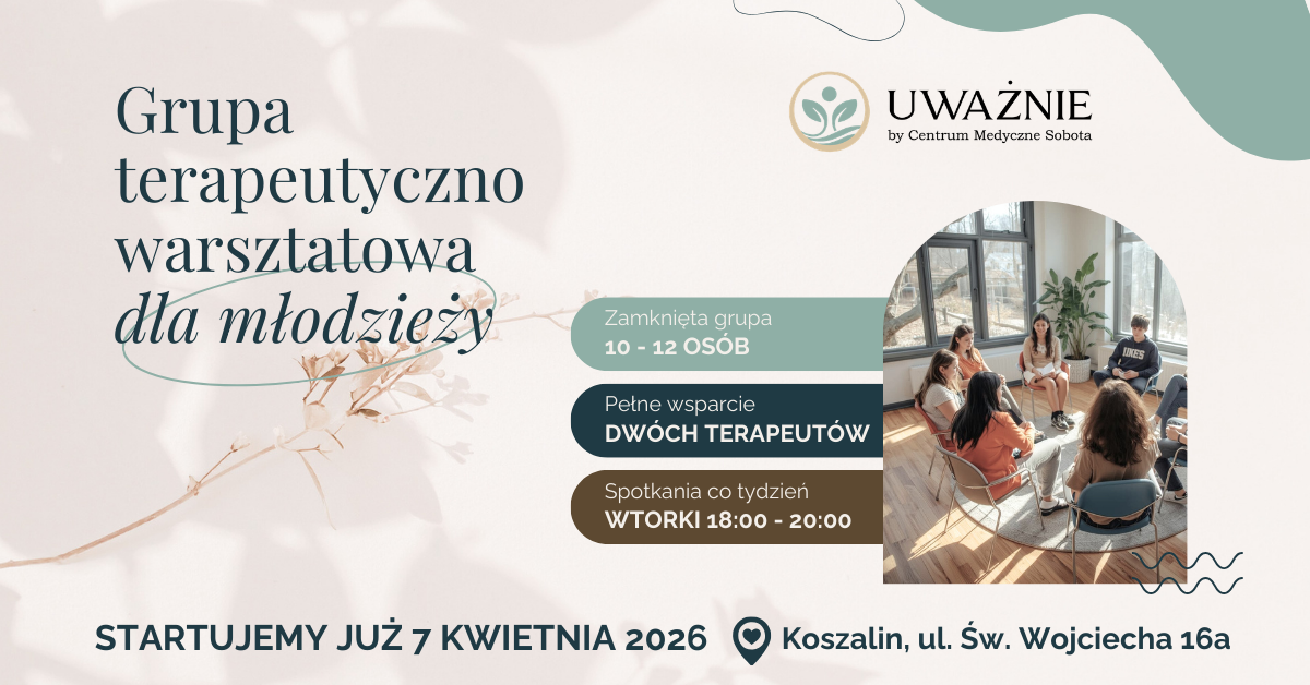 Startuje grupa terapeutyczno - warsztatowa dla młodzieży